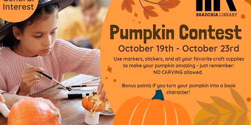 Annual Pumpkin Decorating Contest