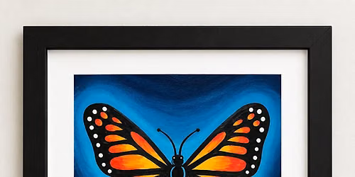 Framed Art Paint and Sip Wine Party, at Aquila's Nest Vineyards