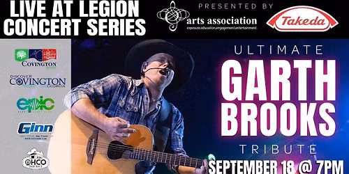 Live at Legion 2026 - ULTIMATE GARTH, Celebrating The Music Of Garth Brooks