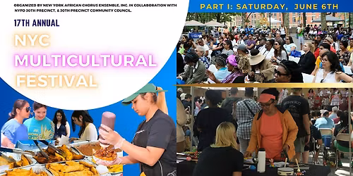 17th NYC Multicultural Festival Pt. I Registration: Vendors & Rentals