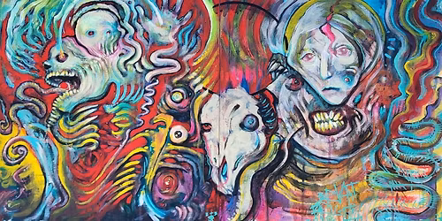 LET\u2019S SUMMON DEMONS! An Occult Automatic Painting Experience