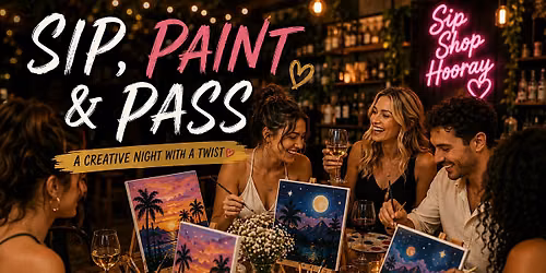 Sip, Paint & Pass: A Creative Night with a Twist