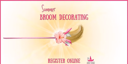 Summer Broom Decorating