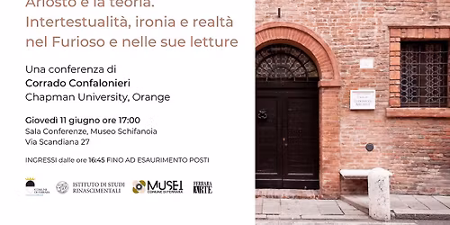 ISR - CONFERENZA - Ariosto e la teoria