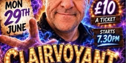 Clairvoyant night with Sean roper