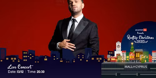 🌟 Hovig Live at the Rooftop Christmas at Mall of Cyprus!