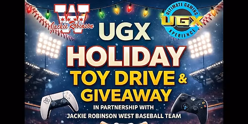 UGX & JRW Toy Drive and Giveaway