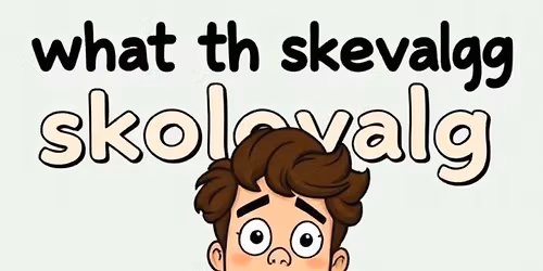 What the Skolevalg m. Daniel Holm Hansen, VU's Uddanelsesordf\u00f8rer | Opl\u00e6g i VU Vejle