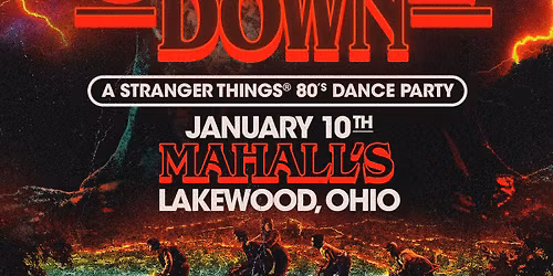 Upside Down: a stranger things 80's dance party