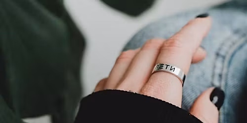 Jewellery making - Stamped Silver Ring