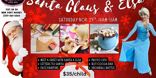 Holiday Party with Santa & Elsa - NPR Location