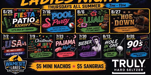 Truly Ladies Night \u2014 USA Night \ud83c\uddfa\ud83c\uddf8