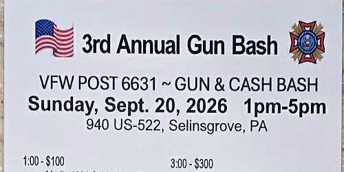 Cash Bash and Other Prizes