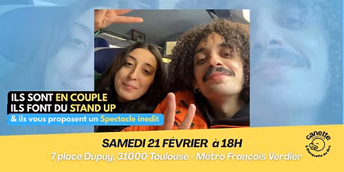 Spectacle de stand up - EN COUPLE Sarah Frassanito & Bilal Salmi