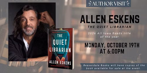 Allen Eskens Author Event