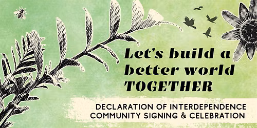 Signing of Philly's Declaration of Interdependence