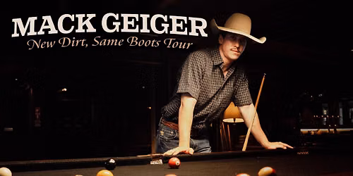 Mack Geiger at Gruene Hall, New Braunfels