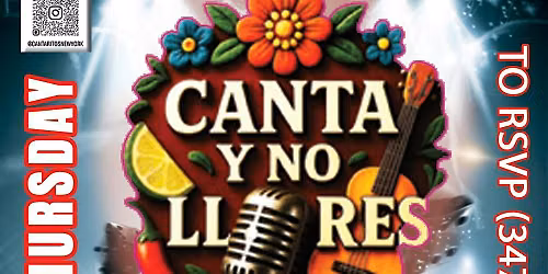 CANTA Y NO LLORES