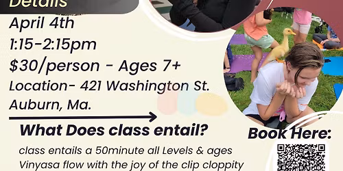 Puppies and Peeps Easter Yoga!!