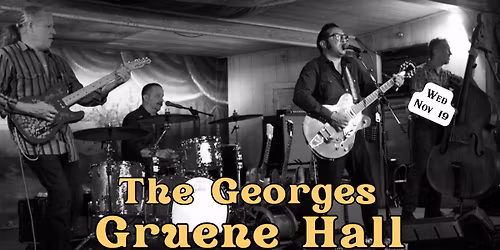 Dance Meetup: The Georges at Gruene Hall