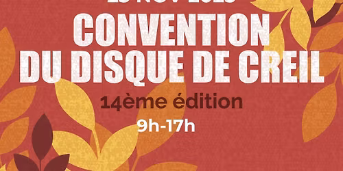 14\u00e8me Convention du disque de Creil