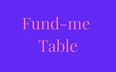 Fund-Me Table
