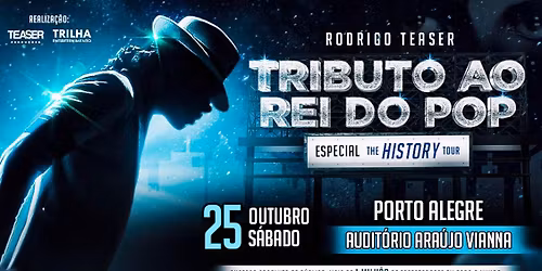 TRIBUTO AO REI DO POP no Ara\u00fajo Vianna | Porto Alegre\/RS