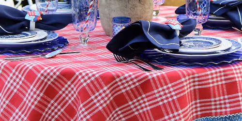 An American Dinner Party on Dev's Deck!