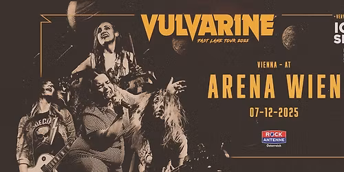 Vulvarine + Igel Vs. Shark + Stevo & The Shotlights I Arena Wien