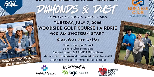 10th Annual Business Club of Airdrie & Area Charity Golf Tournament