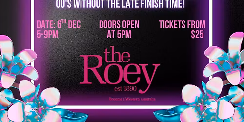 Over 30's Club Presents Daytime Disco - Broome Launch Party