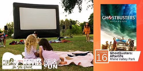 Music and Movies in the Park - Ghostbusters: Afterlife