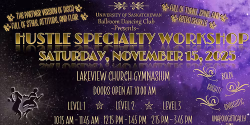 Specialty Members\u2019 Workshop \u2013 Hustle