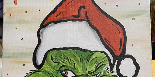 Grinch Paint & Sip Class