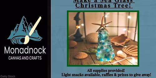 Make A Sea Glass Christmas Tree! Legion - Jaffrey NH