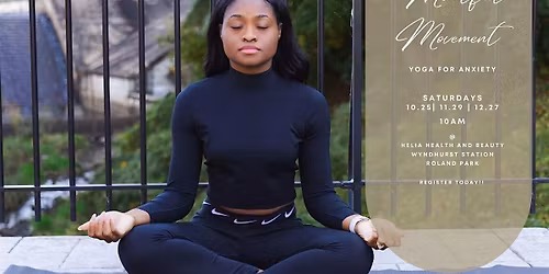 Mindful Movement: Yoga for Anxiety Workshop