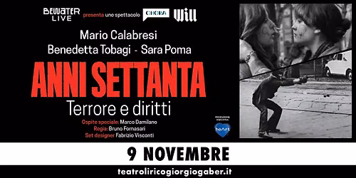 Mario Calabresi in \u201cAnni Settanta Terrore e Diritti\u201d