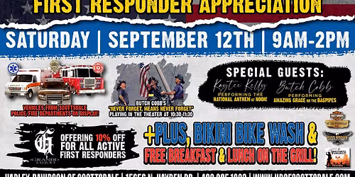 Red, White & BBQ | SATURDAY | SEPTEMBER 12TH