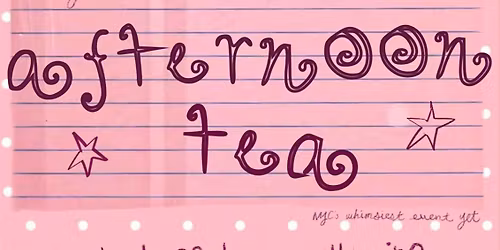 Afternoon Tea: hosted by Orchard and DWG