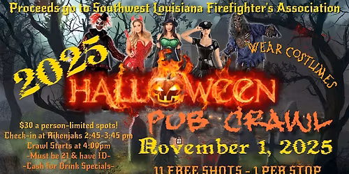 2025 Halloween Pub Crawl