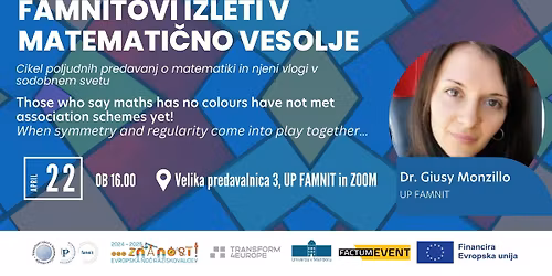 Those who say maths has no colours have not met association schemes yet! 