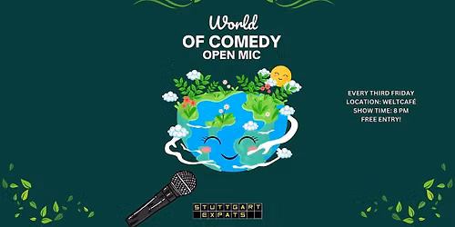 WORLD OF COMEDY (English Open Mic)