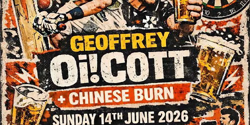 Geoffrey Oi!Cott at the Prince Albert