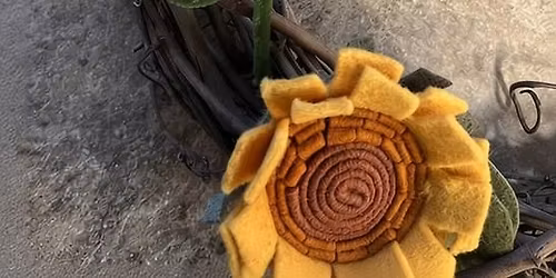 Felted Flower Wreaths