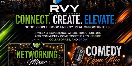 RVY ENTERTAINMENT PRESENTS: Comedy Open Mic