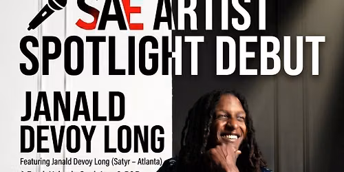 SAE Artist Spotlight Series Presents: \ud83c\udfa4 Janald Devoy Long \u2014 Live at The Coop