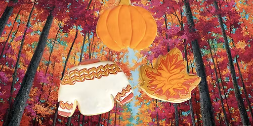 Fall Sugar Cookie Decorating with Royal Icing