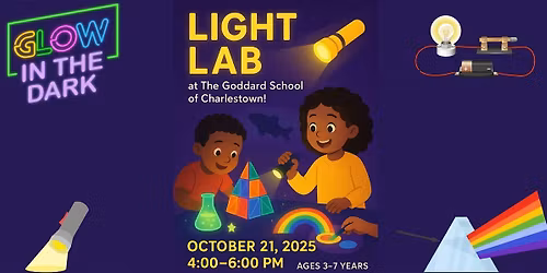 Light Lab: Explore & Discover at The Goddard School Mass STEM Week 2025