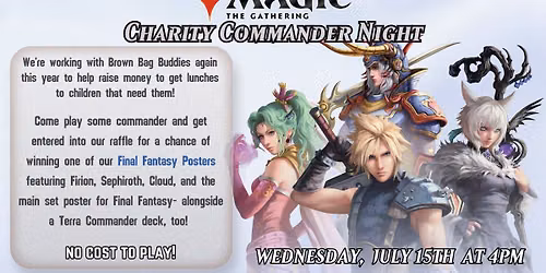 Commander Charity Night