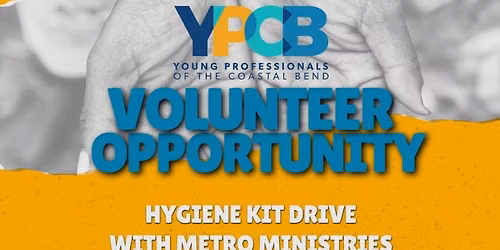 Volunteer Opportunity - Hygiene Kit Drive